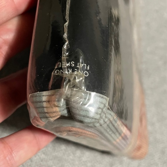 Collier Campbell combed cotton‎ King Flat Sheet Zuni 1991 vintage New southwest - Picture 10 of 10